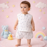 TINY TIGGY Baby Summer Set Top and Shorts
