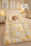 ALL NEW PURE COTTON New Born Kids Bedding Set – Premium Soft & Breathable Comfort