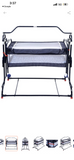 Mothertouch High Compact Cradle Polka Dot Print - Blue