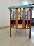 BABYHUG MALMO Baby Cot / Baby Bed / Cradle with Mattress & Accessories