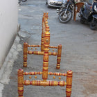 Wooden Balmukut Cradle With Cloth, Dimensions: 26W×40H in Inch - PyaraBaby