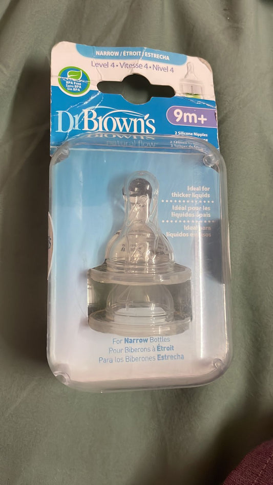 DrBrown's Natural Flow Silicone Nipples - PyaraBaby