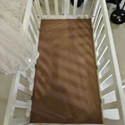 BABYHUG Joy Wooden Cradle with Mosquito Net - White mattress included