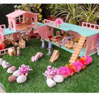 Castle Big Multi arrangement Doll House (The Princess House)