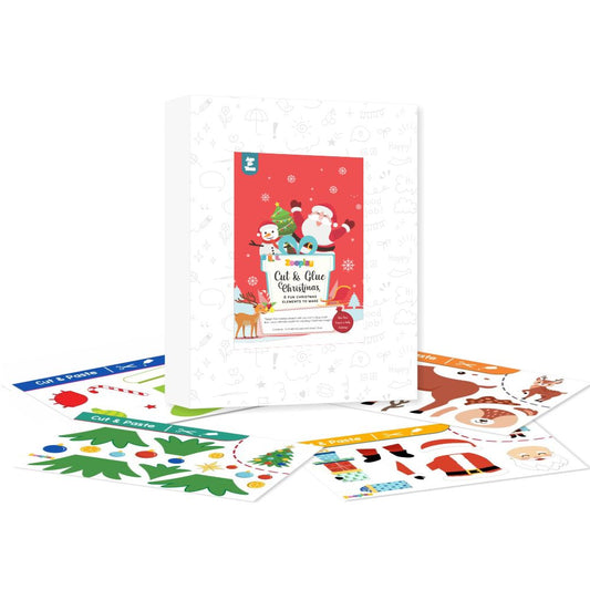 ZOOPLAY Cut & Glue Activity - Christmas