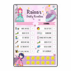 ZOOPLAY Daily Reward Chart Personalised