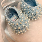 Crochet baby booties