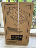 Babyhug Foldable Baby Bathtub with Soft Bath Cushion,
