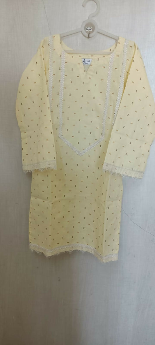 Elevate your style with our Beautiful Yellow Color Kurti and Palazzo Set, crafted from high-quality fabric for comfort and elegance on any occasion.