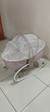 Babyhug opal 3 in 1 rocker and sleeper with mosquito net