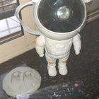 Astronaut starry projector, galaxy night light, nebula room lamp, space theme projector for kids, star projector night light