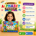 EDUSTAR Wooden Alphabet Puzzle