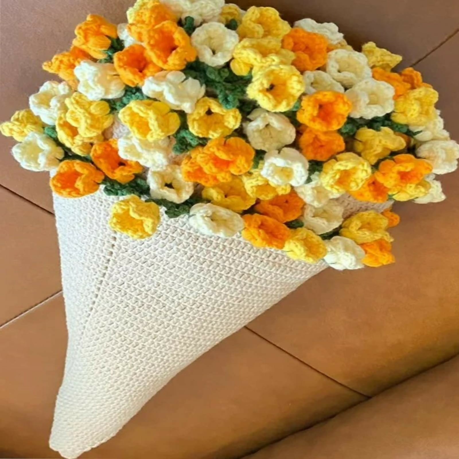 Crochet Lily Of The Valley Flower Blanket