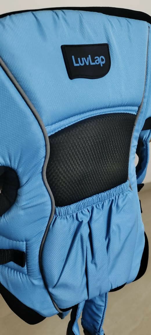 Buy LuvLap Blossom 2-in-1 Baby Carrier – Ergonomic, breathable baby carrier with 2 positions and padded support for babies 6 to 24 months.

