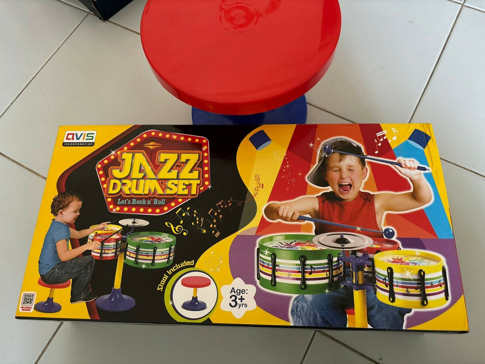 JAZZ Drum Set & Little Architect Combo – Musical & Creative Building Play Set for Kids