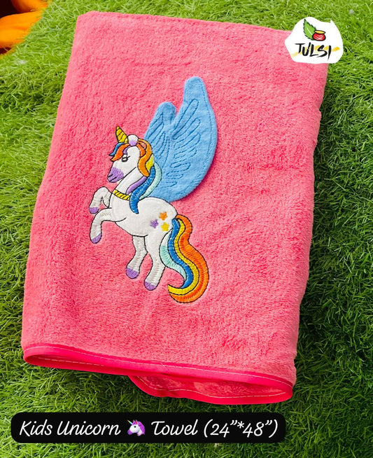 KIDS PREMIUM Unicorn CARTOON TOWEL