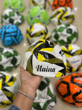 Customized size 5 football with child’s name printed, available in random colors with theme-based personalization options.