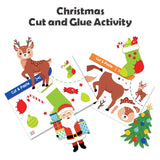 ZOOPLAY Cut & Glue Activity - Christmas