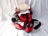 CHICCO Baby Carrier Front Carry Infant 0-9M Red Black Clean