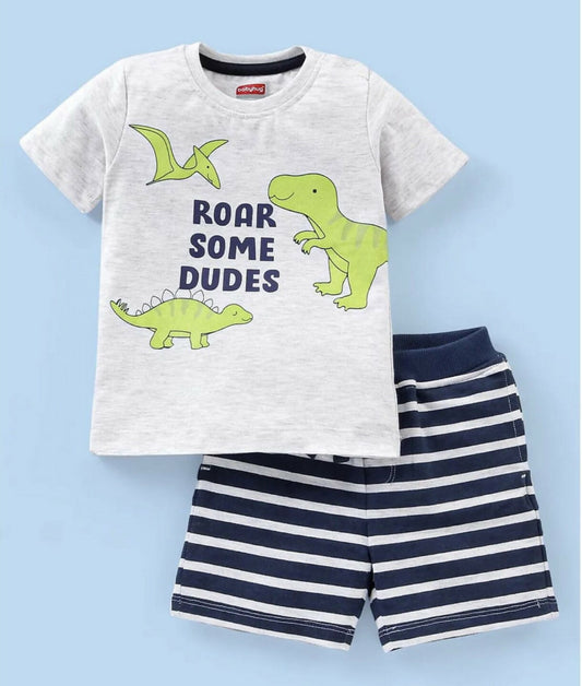 BABYHUG T-shirt and Shorts set - PyaraBaby