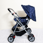 BABYHUG Comfy Ride Reversible Handle Baby Stroller Pram w/ Mosquito Net B107
