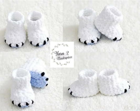 Booties with Cap for Little One