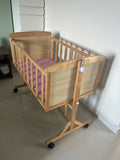 BayBee Cradle/Swing Cum Crib – Safe, Soothing, and Versatile Baby Crib for Comfort and Relaxation!