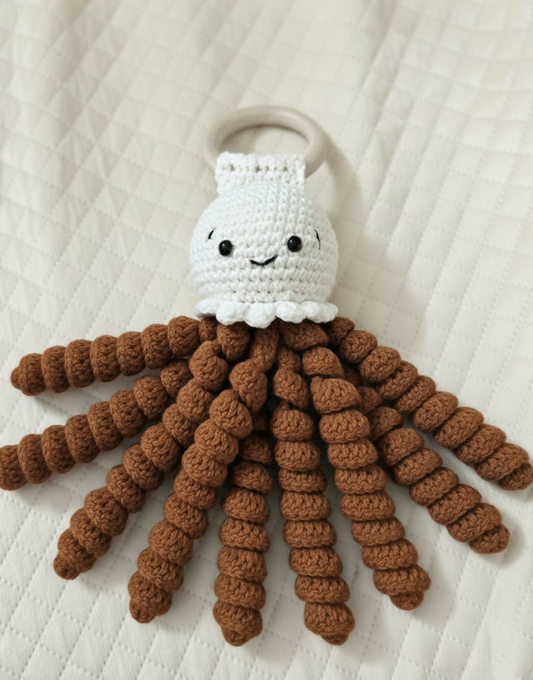 Rattle Jellyfish – Soft, Safe & Sensory Baby Toy