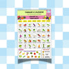 EDUSTAR Toddler's Calendar