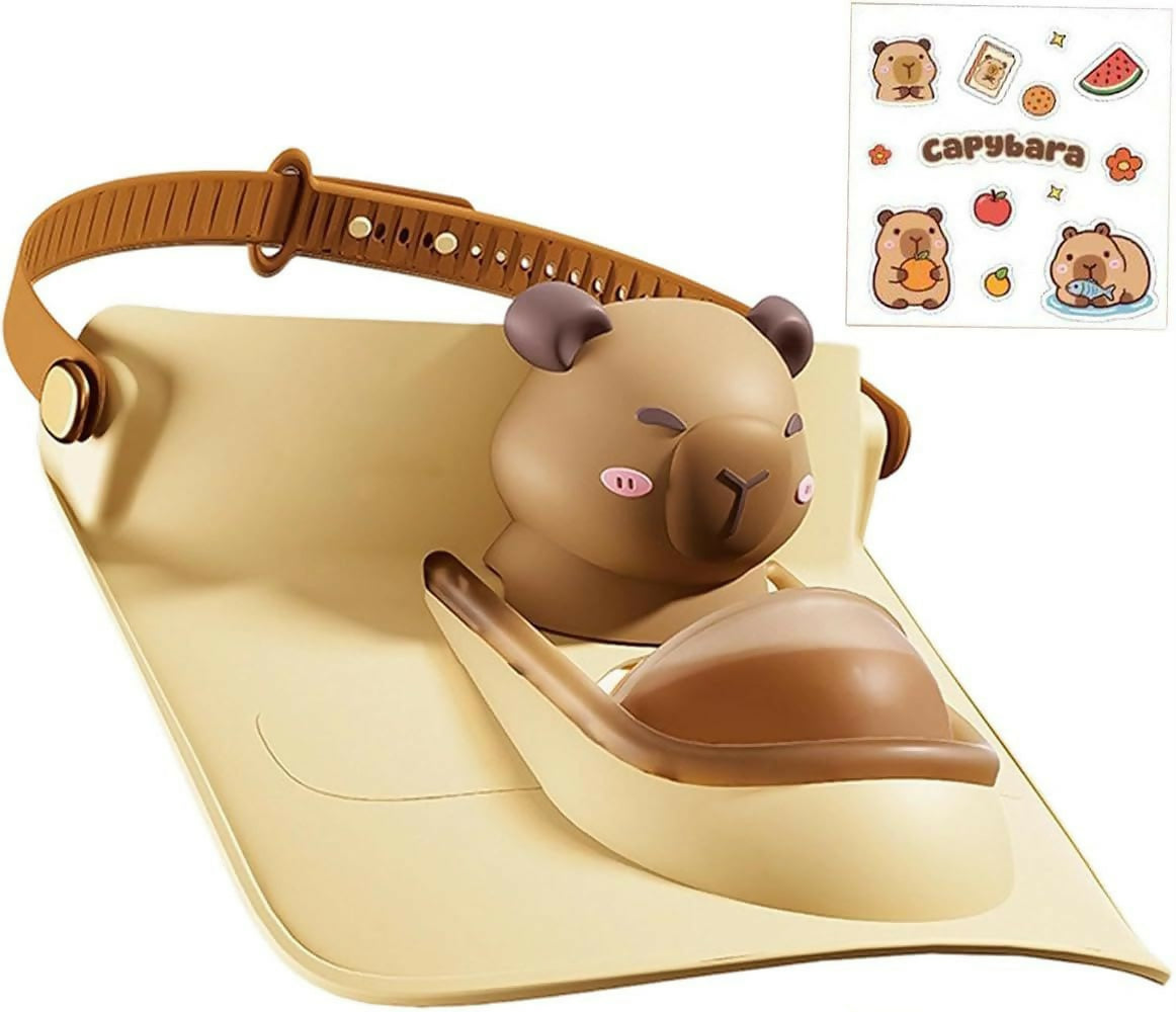 3D cap with built-in fan featuring a lightweight design, adjustable fit, breathable fabric, and a portable cooling fan to help keep kids comfortable during outdoor activities.