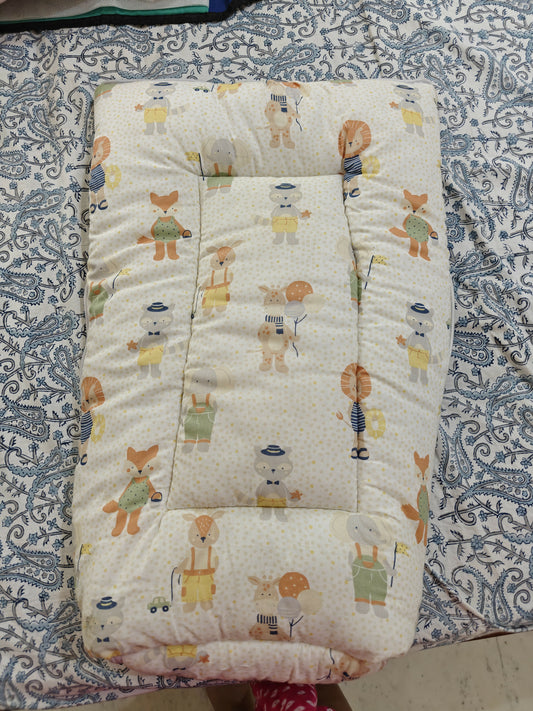 HAUS AND KINDER  Cotton Carrier Nest Cum Sleeping Bag-White