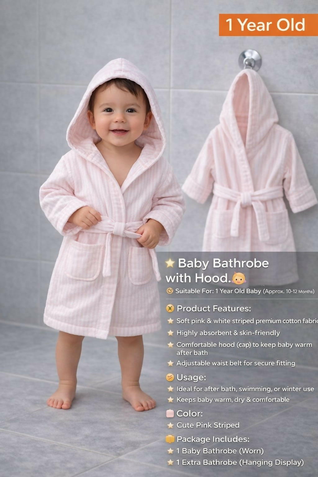 Kids Bathrobe – Export Quality