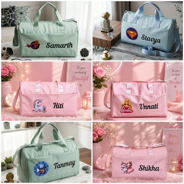 Personalised Kids Duffle Bag