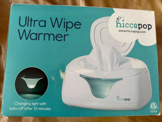 HICCOPAP baby wipe warmer – warm, moist, and ready wipes for gentle, fuss-free diaper changes.

