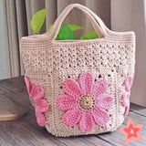 Crochet basket for kids – cute, functional, and handcrafted to keep little spaces tidy.

