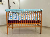 BABYHUG MALMO Baby Cot / Baby Bed / Cradle with Mattress & Accessories