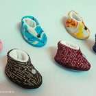Baby Shoes in Soft Fabric – Gift Box (Set of 6)