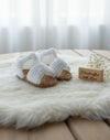 Crochet Handmade Baby sandals with Bow