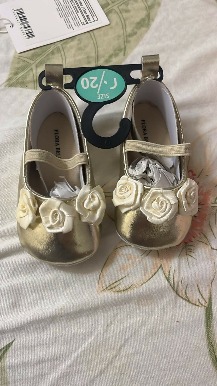 Dress your baby girl in style and comfort with these charming Partywear Footwear, perfect for adding sparkle to any occasion!