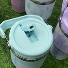 Personalized Texture Print Travel Tumbler – 600ml