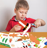 ZOOPLAY Cut & Glue Activity - Christmas