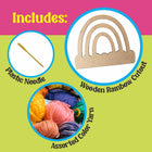 ZOOPLAY DIY Rainbow Yarn Craft Kit - Personalised