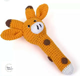 Crochet handmade baby Rattle/ Childsafe Rattle/animal Rattle