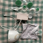 ELVIE Double Electric Breast Pump: Silent, wearable, hands-free breast pump with smart technology for convenient, discreet pumping.
