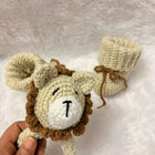 Crochet New Born Baby Gift Set/ Crochet Handmade Rattle And Shoes Set