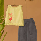 Piggy Partner Set - Girl's Western wear - PyaraBaby