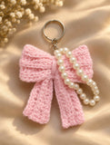 Crochet Keychain with Pouch – Cute Handmade Key Holder
