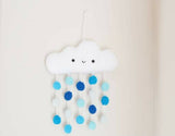 Discover our handcrafted Crochet Cloud Wall/Cradle Hanger, designed to elevate your baby's nursery with its soft, durable yarn and charming cloud motif.