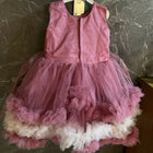 Fancy Frock(Dark Pink) for Baby Girl