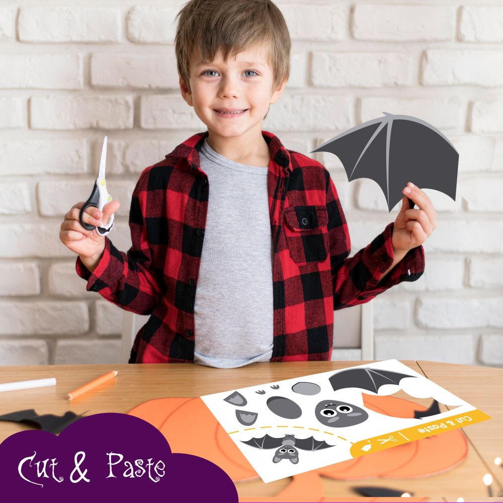 ZOOPLAY Cut & Glue Activity - Halloween
